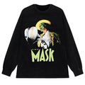 Hip Hop Spoof Portrait Graphic Washed Distressed T-Shirt