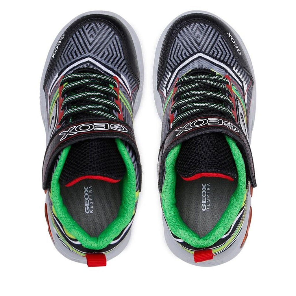 Sports Shoes for Kids Geox Assister Black