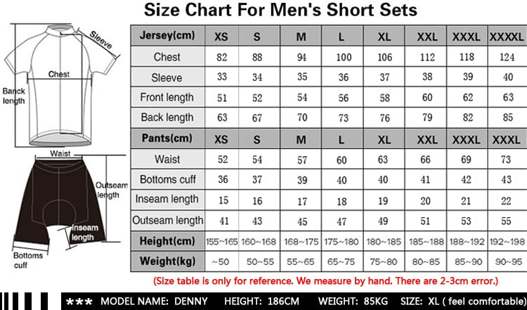 Team Hungary Cycling Clothing Set MTB Jersey Bicycle Clothes Ropa Ciclismo Quick Dry Bike Wear Mens Short Maillot Culotte