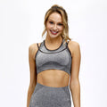 Seamless Sportswear Yoga Set Gym Fitness Tracksuit Tank Crop Top Hips Lifting Leggings Running Traning 2 Piece Quick Dry Suit